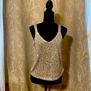 Sequined date night top